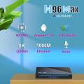 H96 MAX TV Box Android 11 1GB RAM 8GB ROM Ultra HD Support 8K 24fps. 