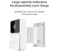 Doorbell WIFI Smart Video Doorbell visual doorbell Smart Phone Camera With Intercom Voice Changer Door Bell cctv bell security system for your home. 