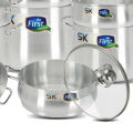 SK Metal Finish Couscousera Steamer Pot Set. 