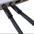 Headphone 3.5mm Splitter Mic Cable for Computer, Headset 3.5mm Female to 2 Dual Male Microphone Audio Stereo Jack Earphones Port Connector to Gaming Speaker PC Adapter. 