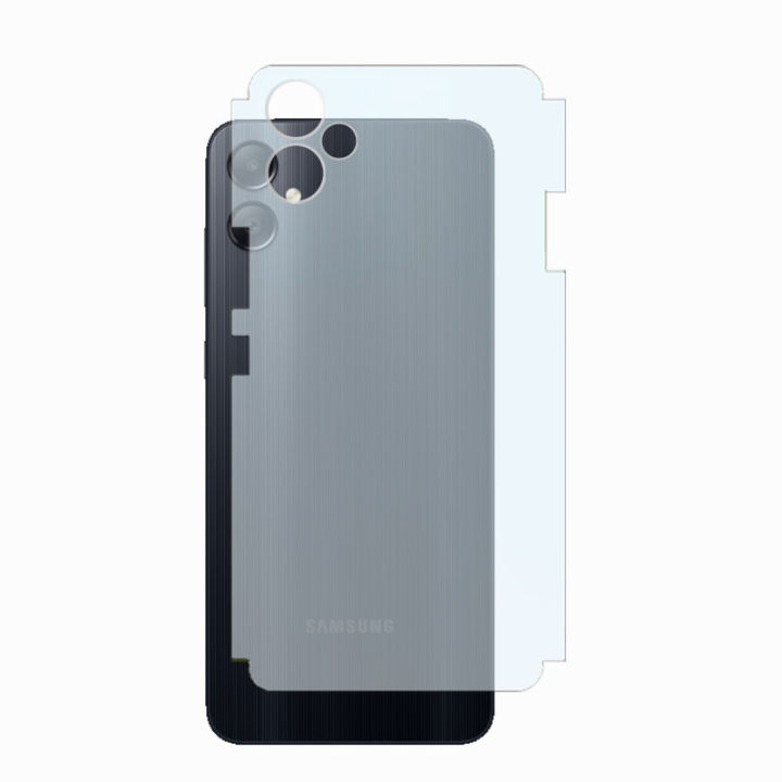 Samsung Galaxy A05 Back Matte Protector Soft Skin Sheet Film For samsung a05 - Transparent