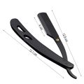 Barber Shaving Beard Razor Straight Edge Barber Razor Manual Beard Hair Shaving Replaceable Blades For Men. 