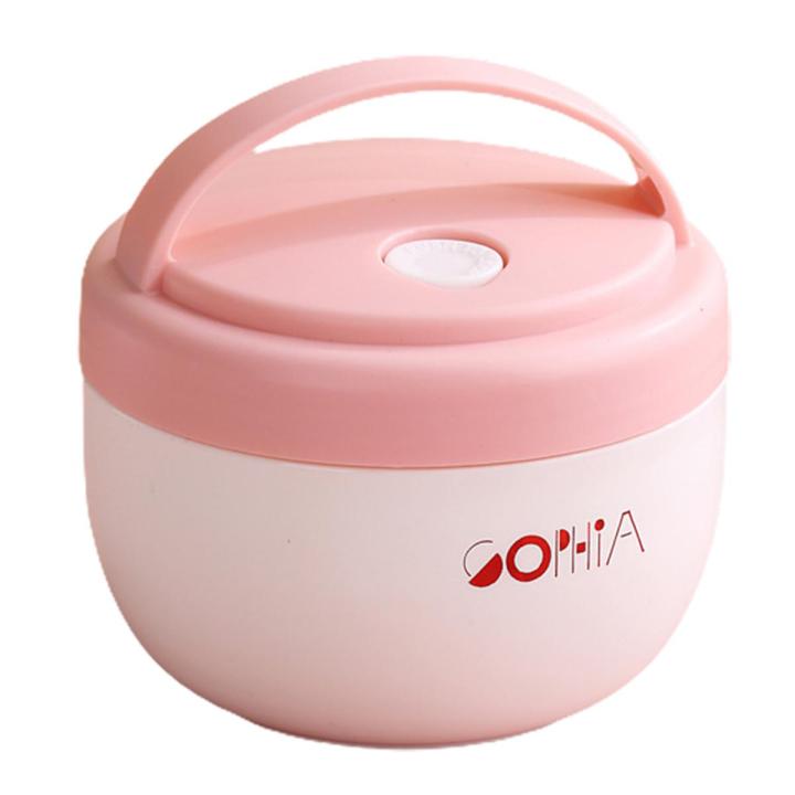 Soup Cup Heat-resistant Portable Soup Mug with Lid