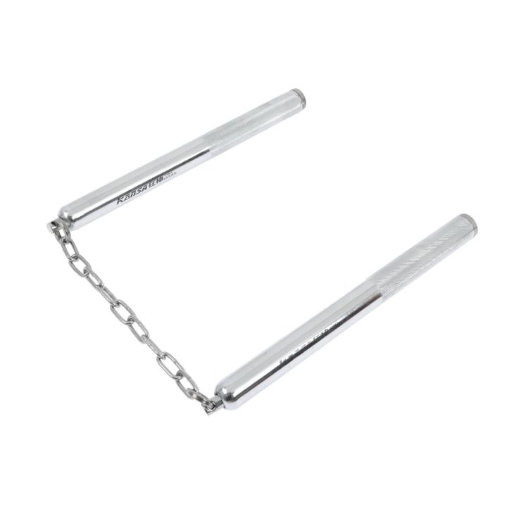 Nanchucks For Martial Arts Stainless Steel Silver