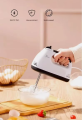 Super Hand Mixer for Kitchen | Electric Egg Beater and Cake Mixing Machine | Portable Handheld Mixer for Eggs, Cream, Cake Batter, Baking, Desserts and Whipping | Easy to Use Kitchen Appliance for Home Baking | Lightweight Hand Mixer for Cakes, Cookies, P. 