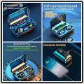 M10 TWS Wireless Earbuds, Bluetooth, Touch Sensors, 3500mAh Battery, Superior Sound Quality. 