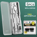 Sunfloweio M G Multi Compasses High Precision Professional Metal Compass Drawing Set With Pencil-Lead School Compass Drawing Set. 