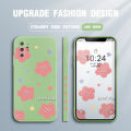 Jizetin for Samsung Galaxy Note 10 Plus Case Cute Elegant Pink Flowers Love Phone Cover Soft Anti Drop Ultra Thin Phone Case. 