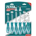 TOTAL (INDUSTRIAL - PRC) - THT250606 - 6 PCS SCREWDRIVER SET - CR-V. 