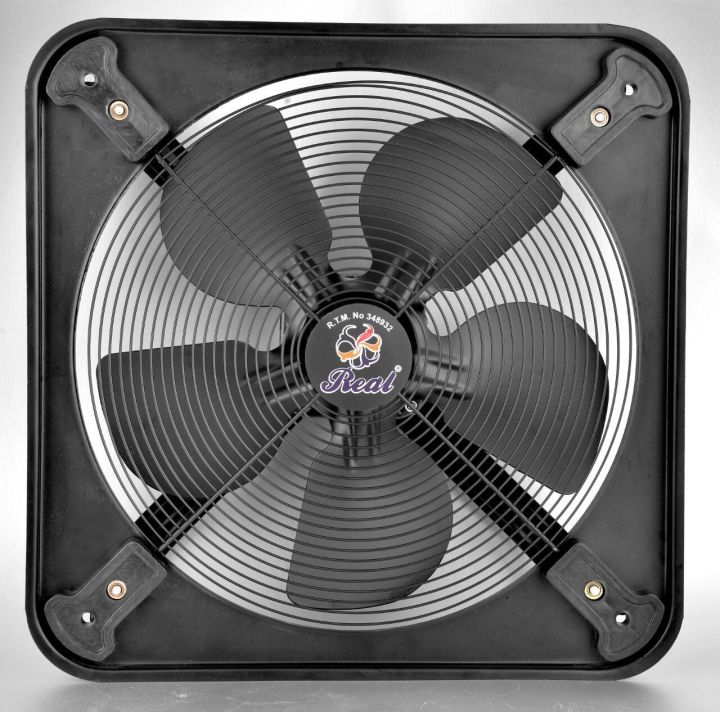 Real Exhaust Fan Fully Metal Body Black 1 Year Warranty Exhaust Fan 99.9% pure Copper Winding