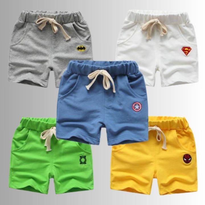 Pack%20of%205%20Super%20Hero%20Shorts%20for%20Kids%20-%20Image%203