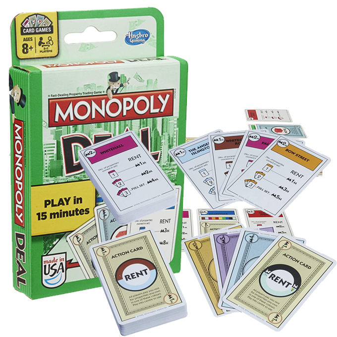 Hasbro – Monopoly Deal Playing Cards Game – English (USA)