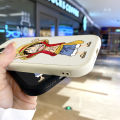 AMORVOR for Redmi A2+ A2 Plus A1+ A1 Plus Back Cover Cartoon Luffy PU Leather Case Soft Silicone Edge Phone Cover. 