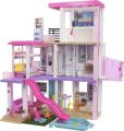 Barbi DreamHouse Large Dollhouse with Pool, Slide, Elevator, Lights and Sounds. 