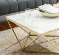 Center Table Nest Style New Design Modern Furniture Golden Frame with Marble Texture Sheet 3-3 Size bean bag Pakistan. 