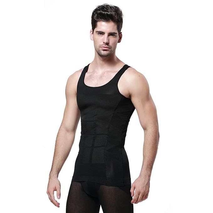 Slim%20n%20Lift%20Body%20Shaper%20Vest%20for%20Men%20(Black%20/%20White)%20Stretchable%20Tummy%20Tucker%20Vest%20Sliming%20Banyan%20-%20Image%2010
