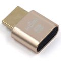 VGA Virtual Display Adapter HDMI DDC EDID Dummy Plug Headless Ghost Display Emulator Lock plate 1920x1080 New generation@60Hz. 