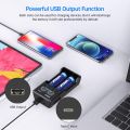Universal Battery Charger XTAR VC2SL LCD Display Speedy Smart Charger for Rechargeable Batteries Ni-MH Ni-Cd AA AAA Li-ion IMR. 