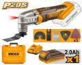 INGCO Cordless Multi-tool CMLI20228. 