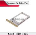 Samsung S6 Edge Plus Tray Sim Jacket Sim Slot Sim Door For S6 Edge Plus - Gold. 