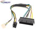 Adapter Cable for Hp Elite 8100 8200 8300 800g1 6300 24 Pin to 60 Pin Power Cable Converter Stable No Delay Adapter for Computer Accessories Mother d Adapter Cable. 