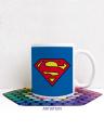 Superman Logo Design Printed Mug , Product Code Pm.076. 