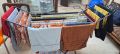 Wet Cloth Dryer Stand – Foldable, Rustproof Stainless Steel Drying Rack for Quick Air Drying of Laundry. 