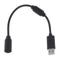 Wired controller usb breakaway cable adapter lead for 360 guitar hero Lonni. 