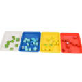 28X21X3cm Craft storage trays Good Quality PP Multicolor activity organizers Plastic art tray organizer for Kitchen Bedroom. 