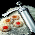 Desserts, Biscuit And Cookies Maker Press Cake Decorator Pump Machine. 