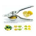 (Deal 2 in 1) Lemon Squeezer stainless steel + Fry pakora Strainer Stainless Steel Spider shape (Medium Size 16CM). 