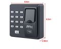 ZKTECO X6 Standalone fingerprint access control with 10 Fobs. 