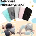 Baby Knee Protectors – Soft Elastic Knee Pads for Crawling Infants – Non-Slip Cotton Kneecaps – Protects Baby’s Knees from Scratches & Bruises. 