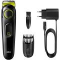 Braun – Beard Trimmer 3, Hair Clipper, Groomer with 20 Stubble 1-20 mm Length Precision Wheel – Model: BT3221. 