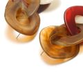 Fashion Statement Earrings Colorful Acrylic Hollow out Sweet Drop Earrings Long Dangle Retro Stud Earrings. 
