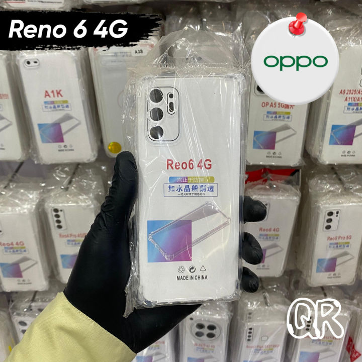 Oppo Reno 6 Back Cover Soft Shockproof Jelly Back Cover Transparent TPU Case, Oppo Transparant Case, Scratch-Resistant, Slim Fit, Clear Design Qasim Reviews