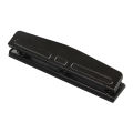 Hole punch manual punch machine three-hole porous loose-leaf A4 paper binding office supplies labor-saving hole punch. 