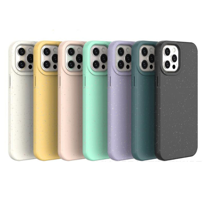 Wheat straw recycled Pla eco friendly mobile cases 100% bio degradable phone case for Samsung Galaxy S22 S22 plus s22 ultra