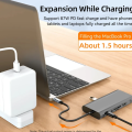 11 In 1 USB Hub - 4k HDMI - Type C to HDMI, VGA, LAN - USB 3.0 C HUB - USB Hub For PC Computer - Ethernet 10/100/1000Mbps - SD/TF Card Reader - USB Ports - Audio Port. 