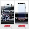 BASEUS Car Phone Holder, Universal Car Air-Vent Mobile Holder, 360-Degree Rotating Lateral Gravity Car Mount. 