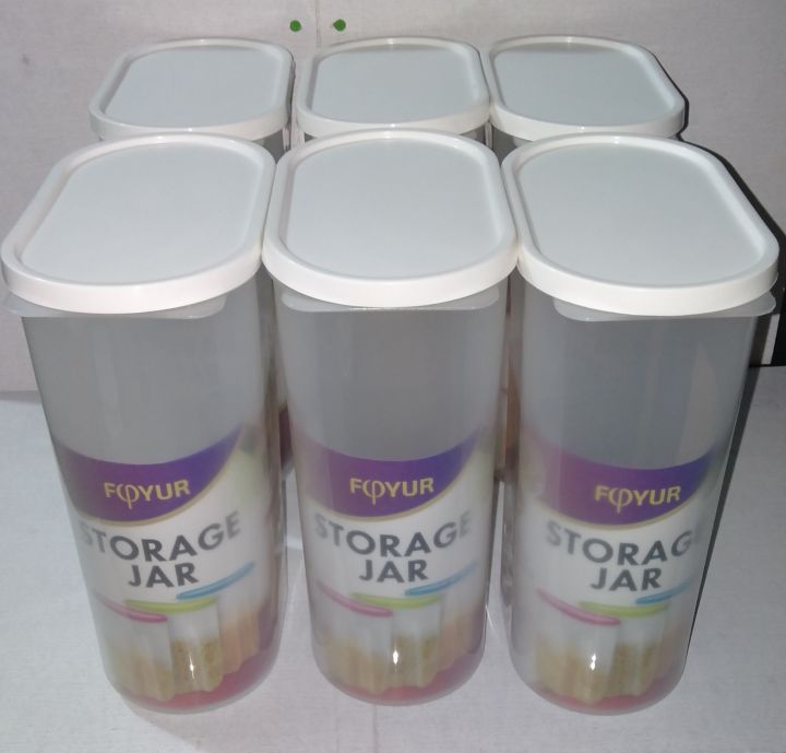 6Pcs%201.5kg%20Transparent%20Storage%20Jars%20Set%20Plastic%20Kitchen%20Portion%20Storage%20Boxes,%20High-Quality%20Separate%20Containers%20-%20Image%207