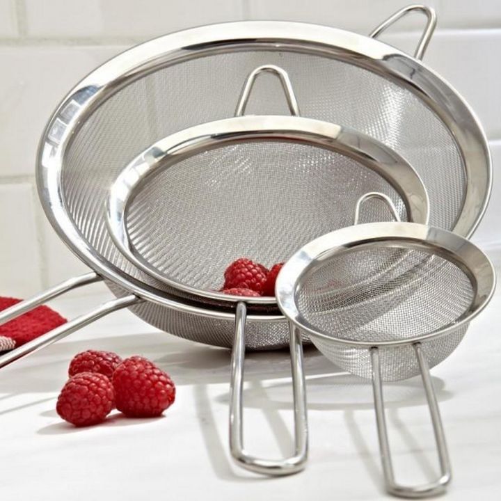 Stainless-Steel Strainer 3Pcs set high quality