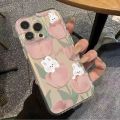 Cartoon Elegant Cute Casing Oil Painting Flower Tulip Butterfly Pattern Case for itel A80 Clear Softcase Premium Shockproof Back Cover. 