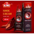 Kiwi Shoe Cream - Shoe Cream Tube - Shoe Polish Cream - Instant Shine Shoe Cream - Wax Rich Shine & Nourish Cream - Shines, Nourishes and Protect Shoe Cream 45 gm - Shoe Polish Color. Dark Tan. 