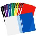 Project Office Files Folder Document Strong Clear Cover A4 Presentation Hard File PVC ( Pack of 5, 10 ). 