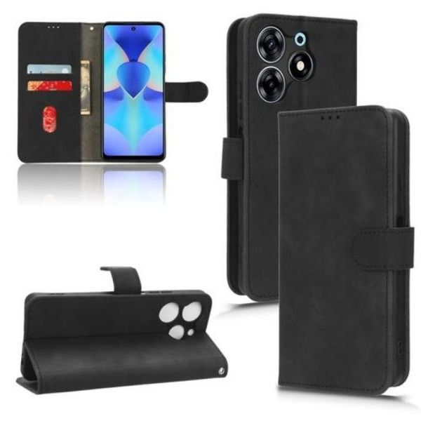 infinix HOT 40 / HOT 40 PRO  / TECNO Spark 20 Pro Case, Premium PU Leather Magnetic Shockproof Book Stand Folio Flip Wallet Case Cover with Card Holder high