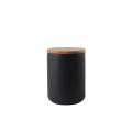 Ceramic Storage Jars Wooden Lids Tea Coffee Sugar Canisters K. 