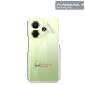 Xiaomi Redmi Note 14 Back Jelly Protector Soft Film Protection With Sides Cover For redmi note14 - Transparent. 
