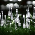 Bubble Fun Water Droplet Style Solar LED String Lamp Colorful Waterproof Outdoor Fairy Light Fashion LED Droplet Bulb Lights Party. 