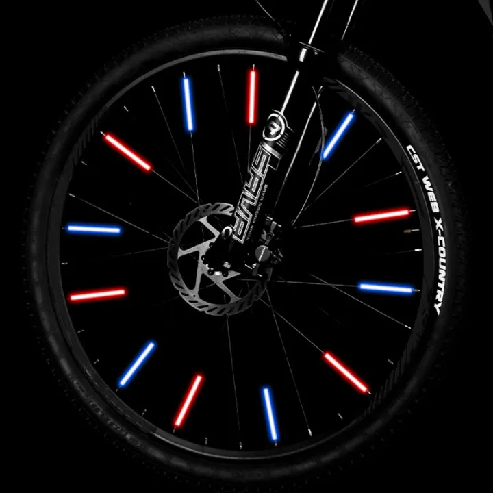 12PCS/Bag%20Bicycle%20Wheel%20Spokes%20Reflective%20Sticker%20Tube%20Strip%20Warning%20Light%20DIY%207.5cm%20Cycling%20Reflector%20Reflective%20Safety%20Kit%20-%20Image%202